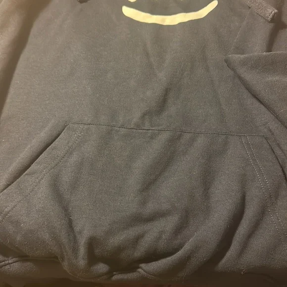 3/$10 Navy Blue & White Logo Hoodie - Picture 4 of 6